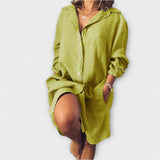 Clara - Camisa Casual de Lino