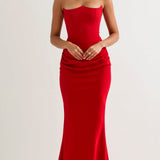 Esmeralda - Vestido Largo con Corsé Elegante