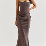 Esmeralda - Vestido Largo con Corsé Elegante