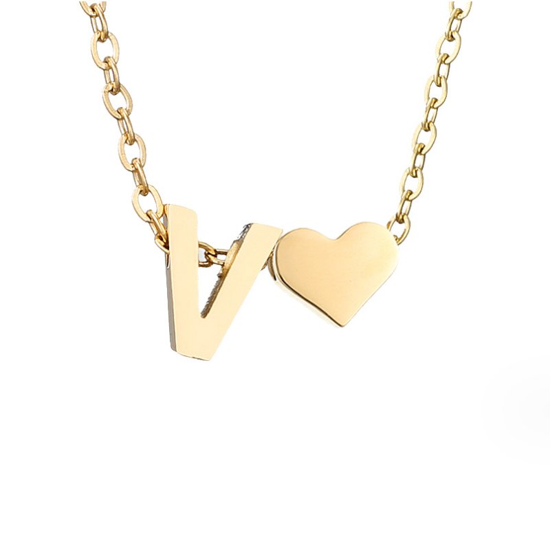 Collar de oro Forever Love & Letra