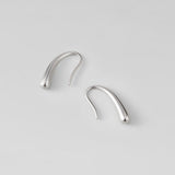 Aretes de Plata Francesca en Gota de Agua