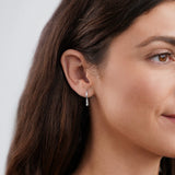 Aretes de Plata Francesca en Gota de Agua
