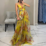Margarida - Maxi Dress with Floral Print