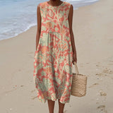 Estrella - Retro Floral Dress