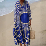 Denise - Graphic Pattern Summer Dress