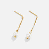 Pendientes de Perlas de Oro María