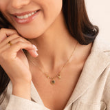 Concha Dorada y Collar de Estrella de Mar