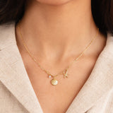 Concha Dorada y Collar de Estrella de Mar