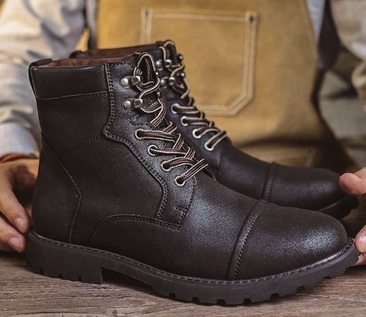 Bernardo - Botas de Cuero de Alta Calidad