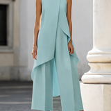 Catarina | Conjunto de Ceremonia con Pantalón de Pierna Ancha