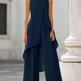 Catarina | Conjunto de Ceremonia con Pantalón de Pierna Ancha