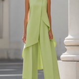 Catarina | Conjunto de Ceremonia con Pantalón de Pierna Ancha