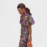 Lília - Tropical Fire Dress