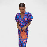 Lília - Tropical Fire Dress