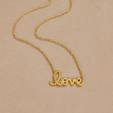 Collar con Dije "Miłość"