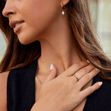 Anillo ondulado fino Madison