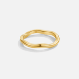 Anillo ondulado fino Madison