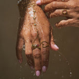 Anillo de Corazón de Oro