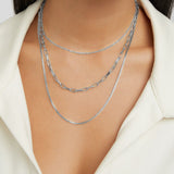 Collar de cadena superpuesta Miela