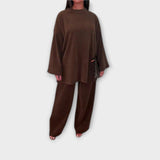 Ingrid - Conjunto Acanalado Plus Size