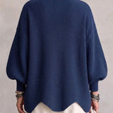 Isadora | Cardigan Oversize con Cuello y Grandes Botones Metálicos