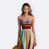 "Lise - Vestido Largo Sin Mangas" can be rewritten as "Lise - Vestido Maxi Sin Mangas".