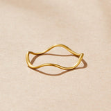 Anillo apilable Tina de oro