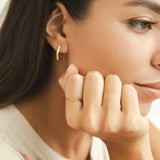 Anillo apilable Tina de oro