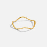 Anillo apilable Tina de oro
