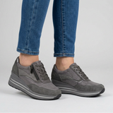 Tosca - Zapatillas de mujer cómodas con tacón