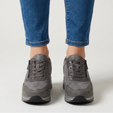Tosca - Zapatillas de mujer cómodas con tacón