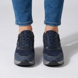 Tosca - Zapatillas de mujer cómodas con tacón