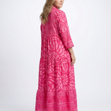 Amandine | Button-Front Midi Dress