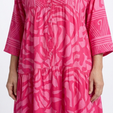 Amandine | Button-Front Midi Dress