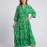 Amandine | Button-Front Midi Dress