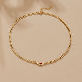 Collar Cleópatra vintage en oro