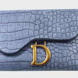 Elegante cartera de cuero premium