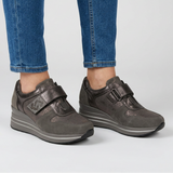 Zelinda - Zapatillas de mujer cómodas con tacón
