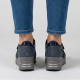 Zelinda - Zapatillas de mujer cómodas con tacón