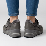 Zelinda - Zapatillas de mujer cómodas con tacón